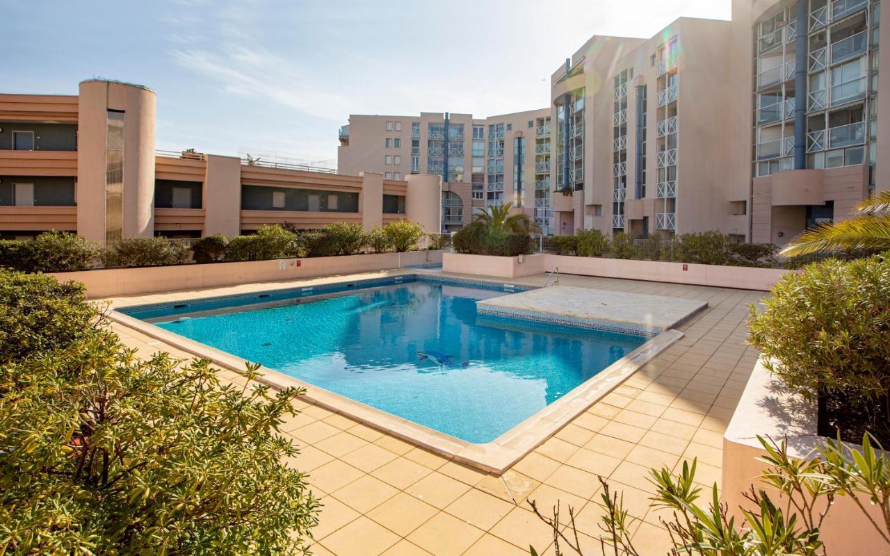 Appartement T3 Traversant Résidence Standing Garage et Piscine Extérieure GRATUITS Sète Exterior foto