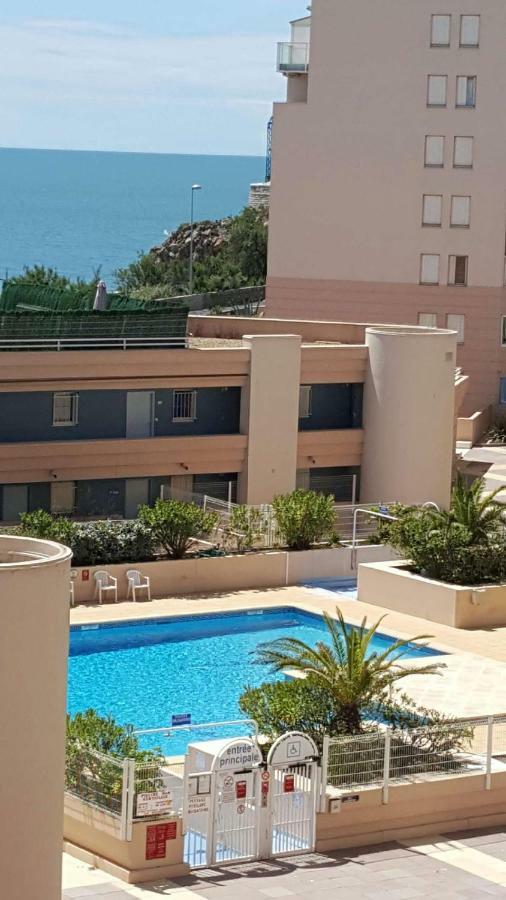 Appartement T3 Traversant Résidence Standing Garage et Piscine Extérieure GRATUITS Sète Exterior foto